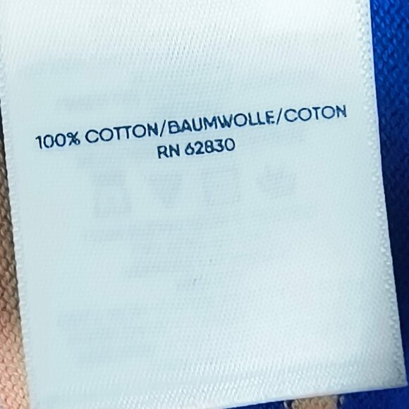 Lands' End Multi Color Striped Sweater Cotton XL Color Block - Picture 3 of 6